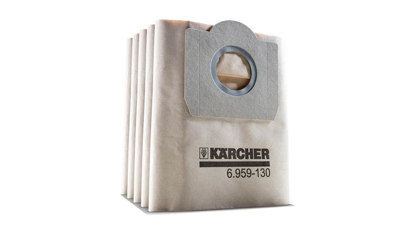 Bolsa para aspiradora Karcher de 10 piezas, bolsa para aspiradora Wd4 Wd5  Wd6 Wd4 Premium Wd5 Premium Karcher Bag Mv4, Mv5 y Mv6, bolsas de filtro de  polvo para Karcher (hy YONGSHENG