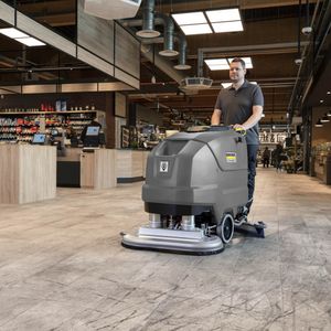 Fregadora lavadora de pisos industrial BD 80/100 W Bp de Karcher