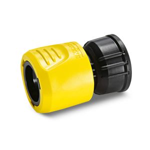 Acople conector para herramientas de riego con rosca