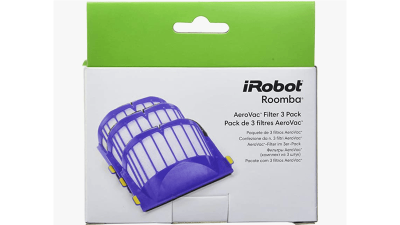 Set de 3 Filtros p/ Roomba 600