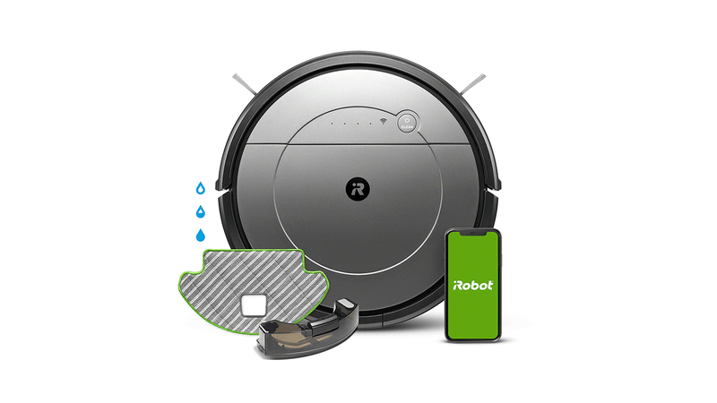 Robot Aspiradora y Trapeador iRobot Roomba Combo j7+ con Estación