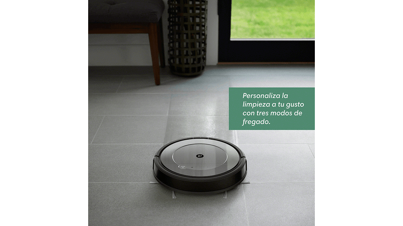 iRobot, Roomba R111 2 en 1 Trapea y Aspira, Con Conexión