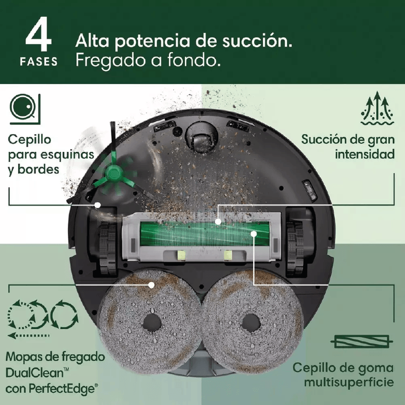 Roomba Plus 505 Combo AutoWash | Limpieza Total CR - Germantec CR